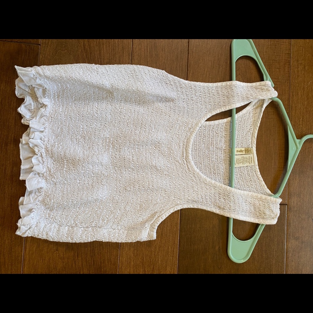 White tank top